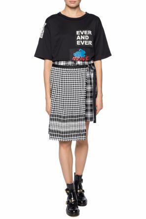 Checked asymmetrical skirt, zdjęcie 2 Checked asymmetrical skirt od Diesel